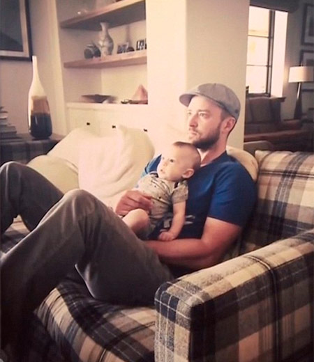  Джастин Тимберлейк показал фото подросшего сына